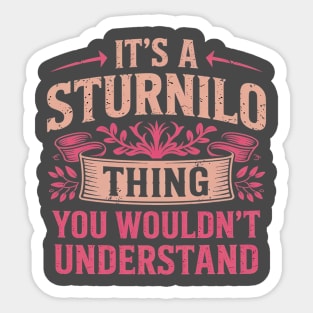 It's A Sturniolo Thing You Wouldn't Understand Sturniolo Sticker